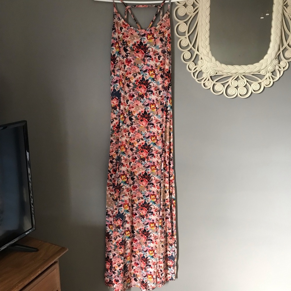 Floral maxi dress